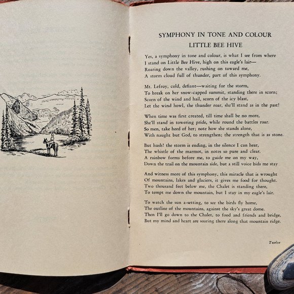 Vintage poems rare 1945 signed copy "Trails of a Vagabond" by Donna D'ette. - Picture 8 of 9
